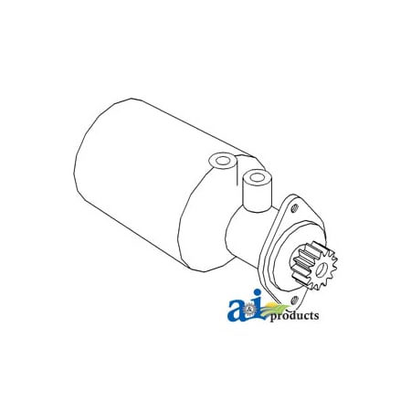 A & I Products Pump, Power Steering 12.5" x6" x5" A-523089M91-E